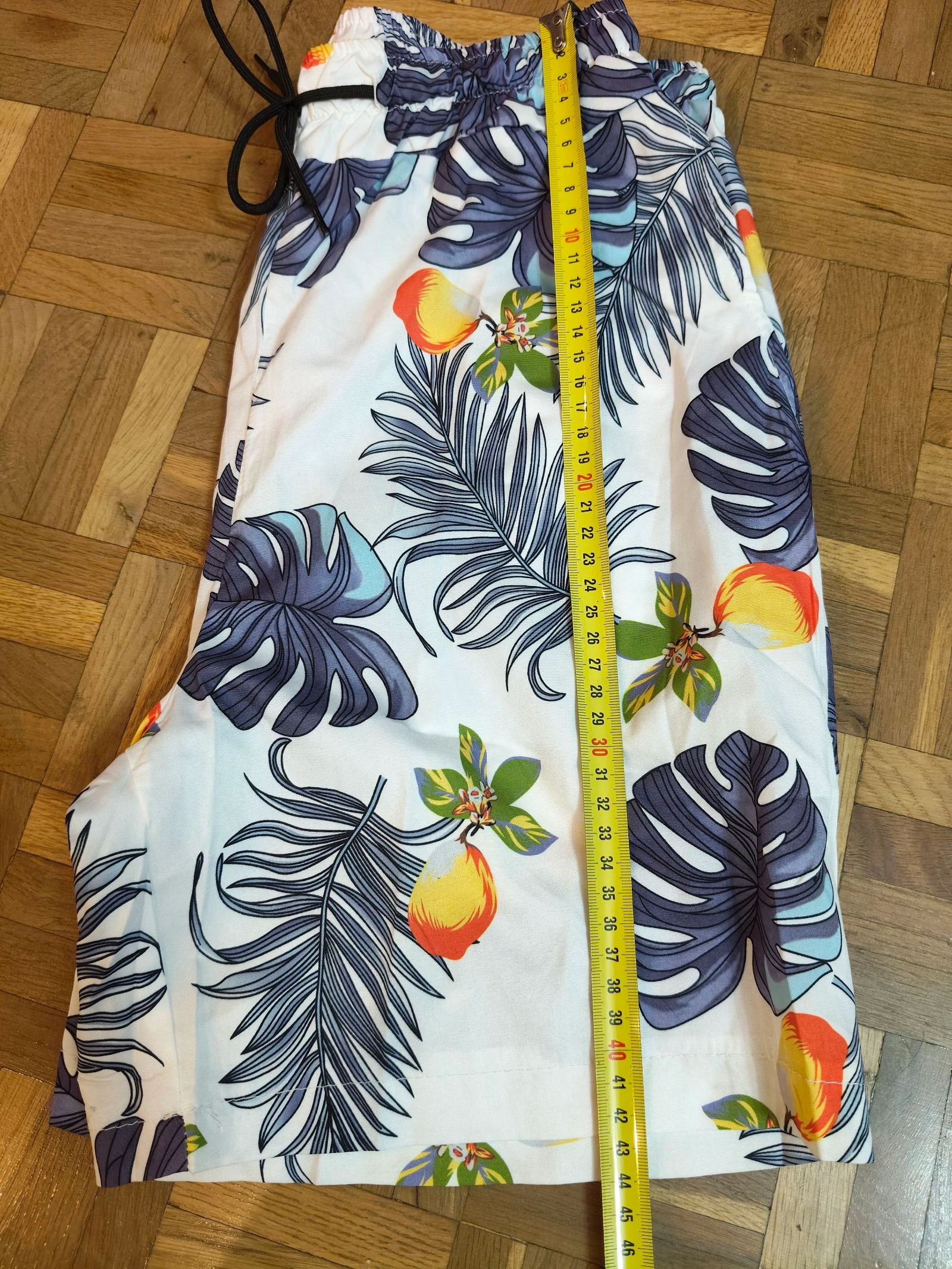 Korte bermuda's met bloemenprint voor zomer/herfst – photo 7